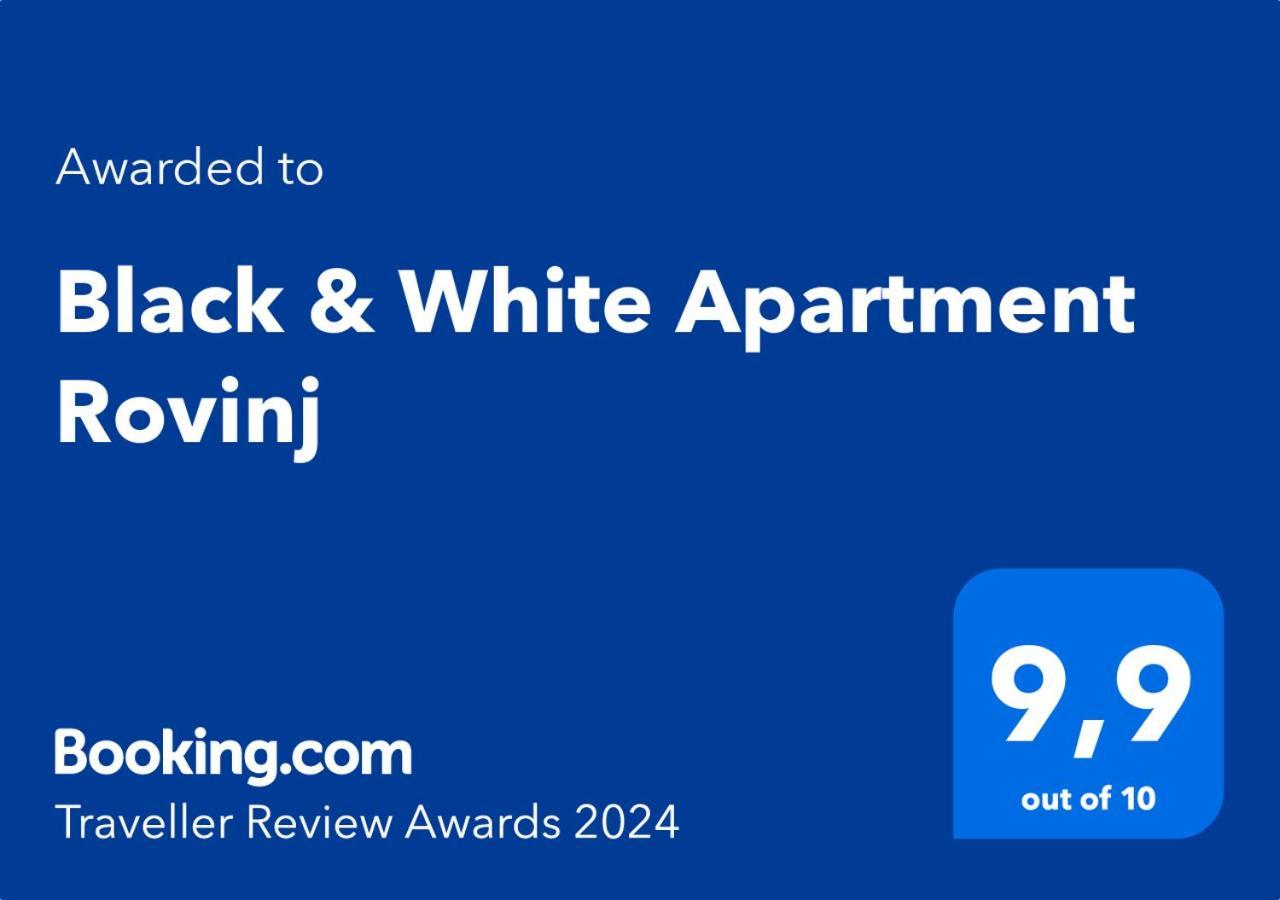 Black & White Apartment Rovinj Exteriér fotografie